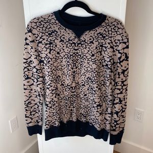 Rag & Bone leopard print sweatshirt